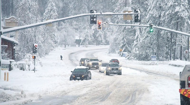 storm in California and Nevada