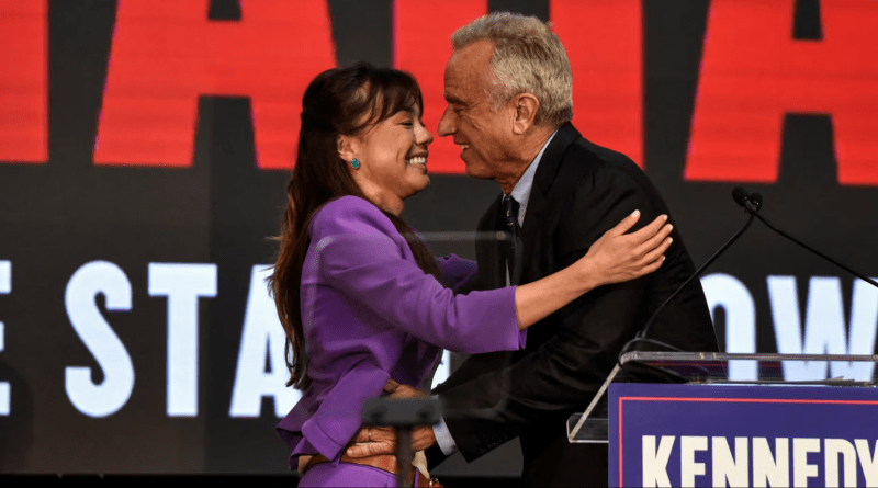 Robert Kennedy Jr introduced Nicole Shanahan