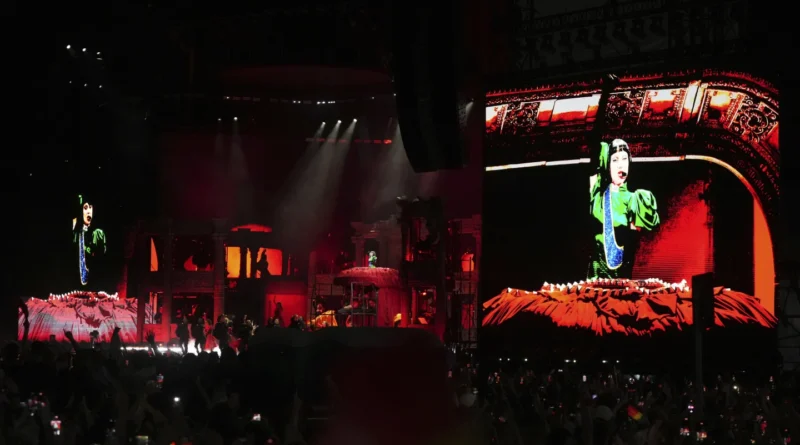Lady Gaga’s concert in Rio